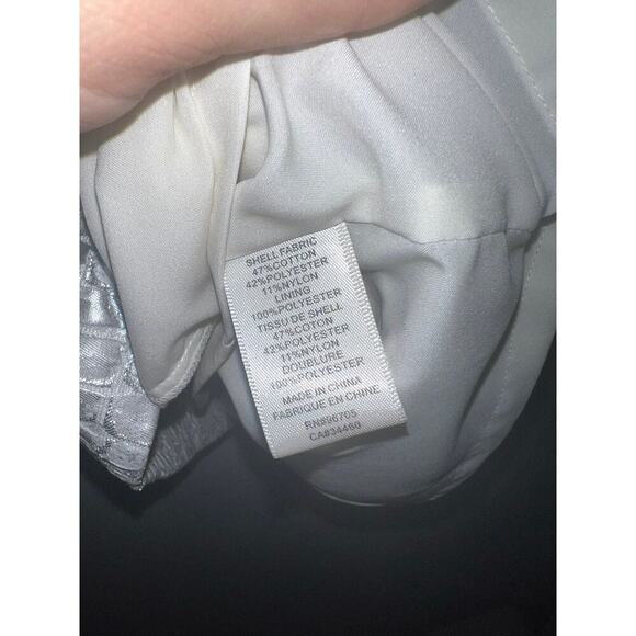 Rebecca Taylor Metallic Croc Mini Dress size 2 - Picture 5 of 6